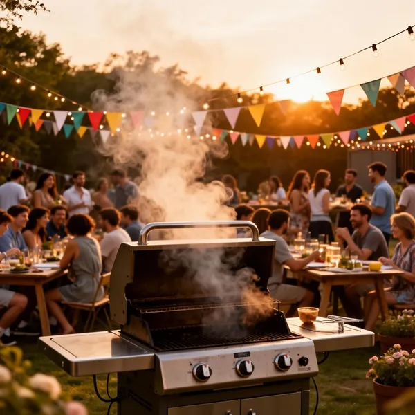 Big Grills on Wheels LLC outdoor BBQ community event in Maryland