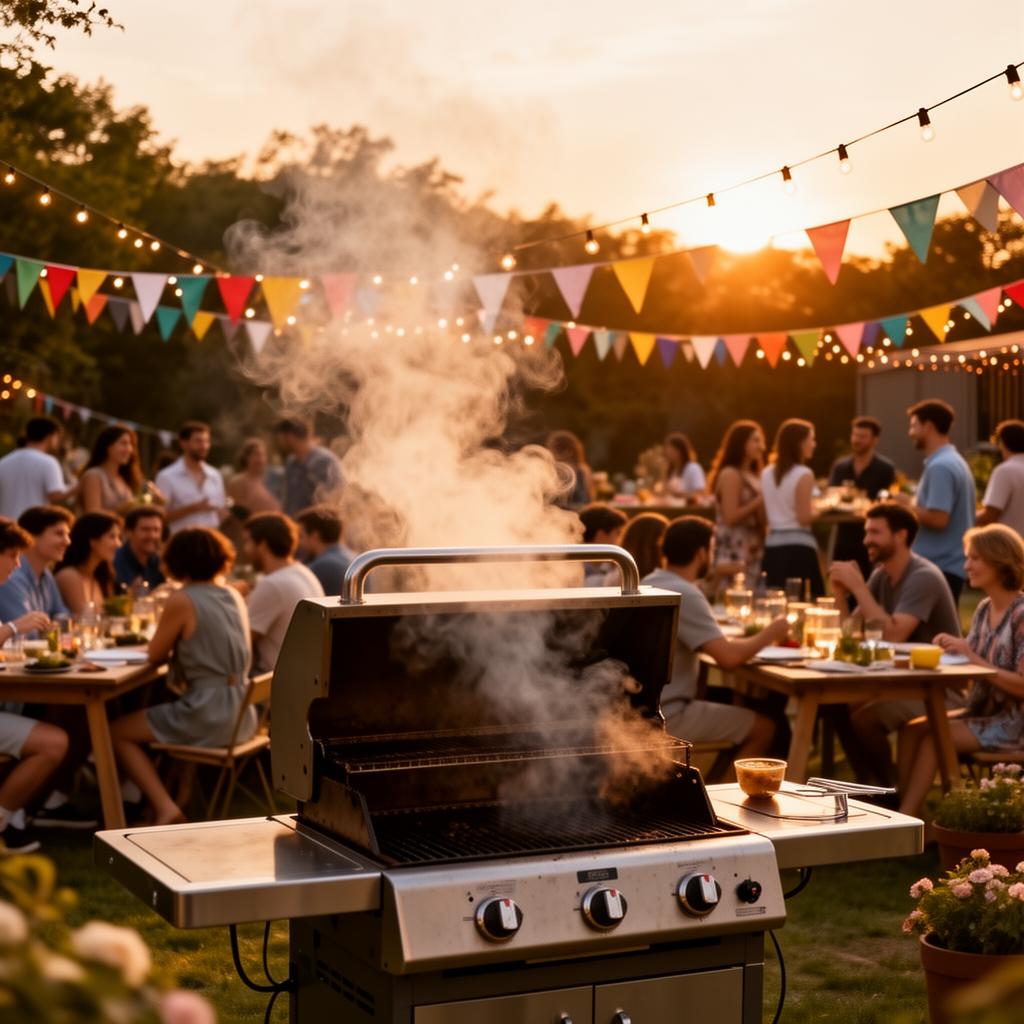 Big Grills on Wheels LLC outdoor BBQ community event in Maryland